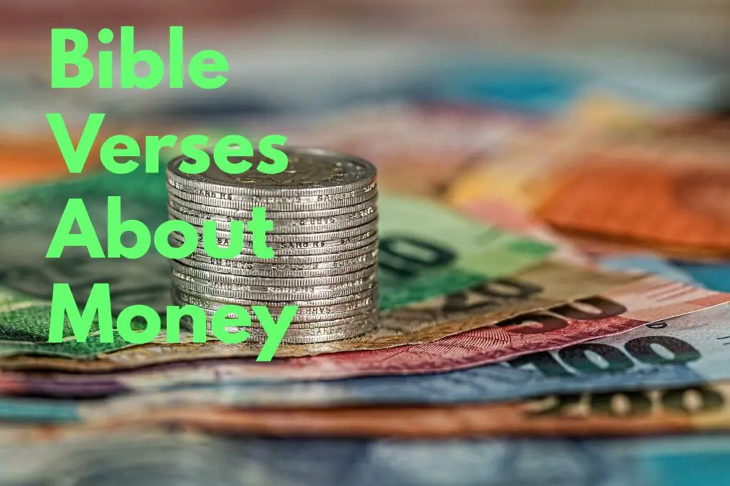 Scriptures about money